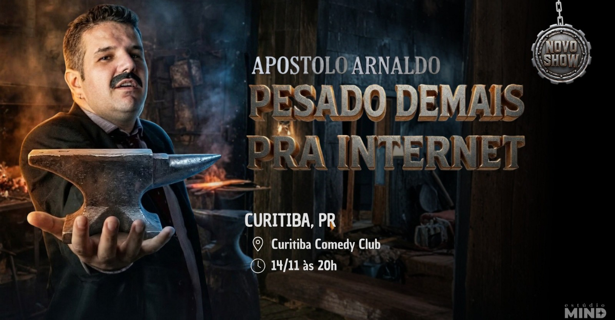 PESADO DEMAIS PRA INTERNET COM APÓSTOLO ARNALDO