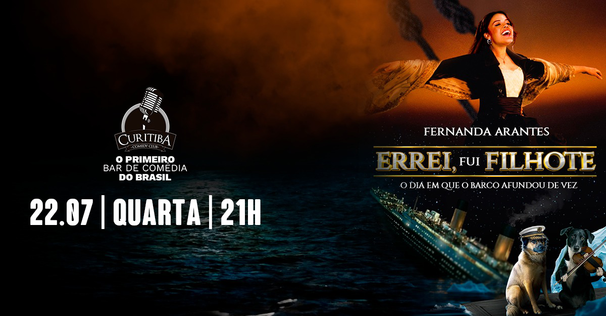 ERREI FUI FILHOTE COM FERNANDA ARANTES