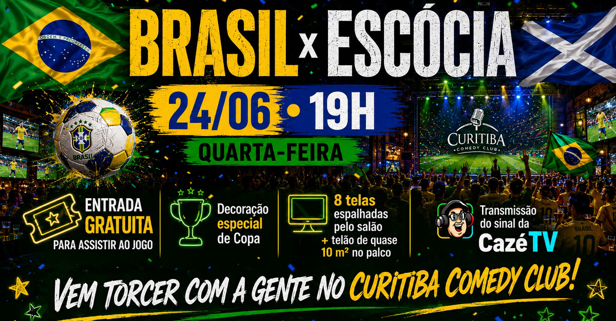BRASIL x ESCOCIA