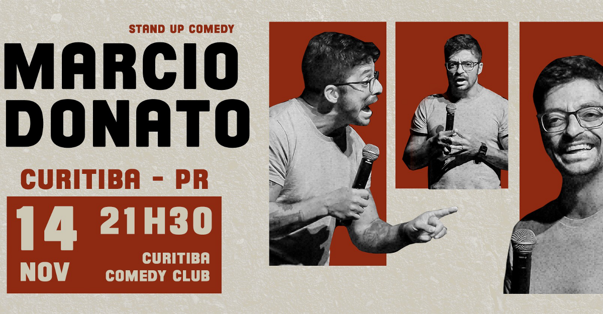 STAND UP COMEDY COM MARCIO DONATO