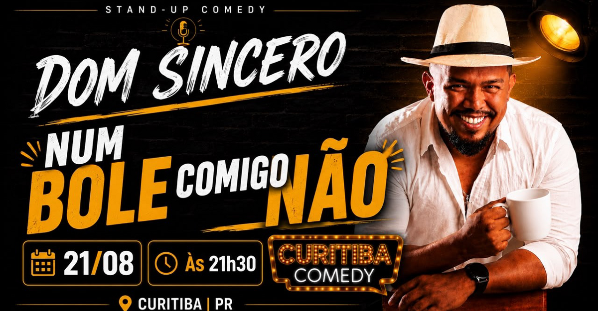 DOM SINCERO EM NUM BOLE COMIGO NÃO