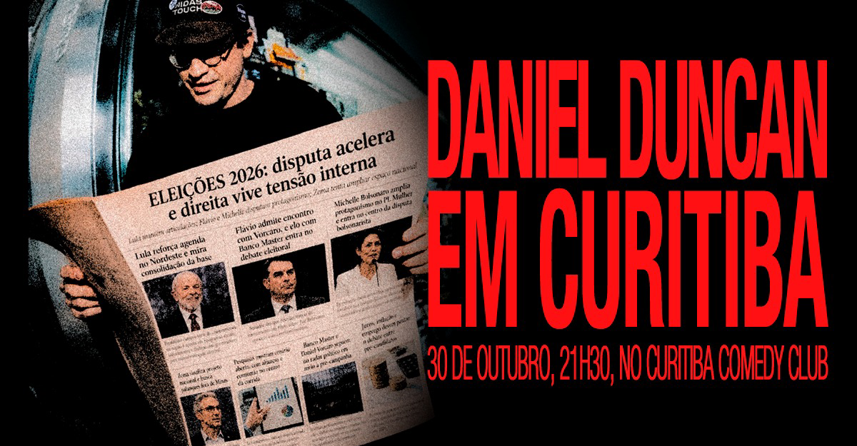 DANIEL DUNCAN em Curitiba!